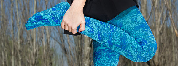 Blue Vertigo Pantyhose 3